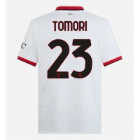 Koszulka piłkarska AC Milan Fikayo Tomori #23 Strój wyjazdowy 2024-25 tanio Krótki Rękaw